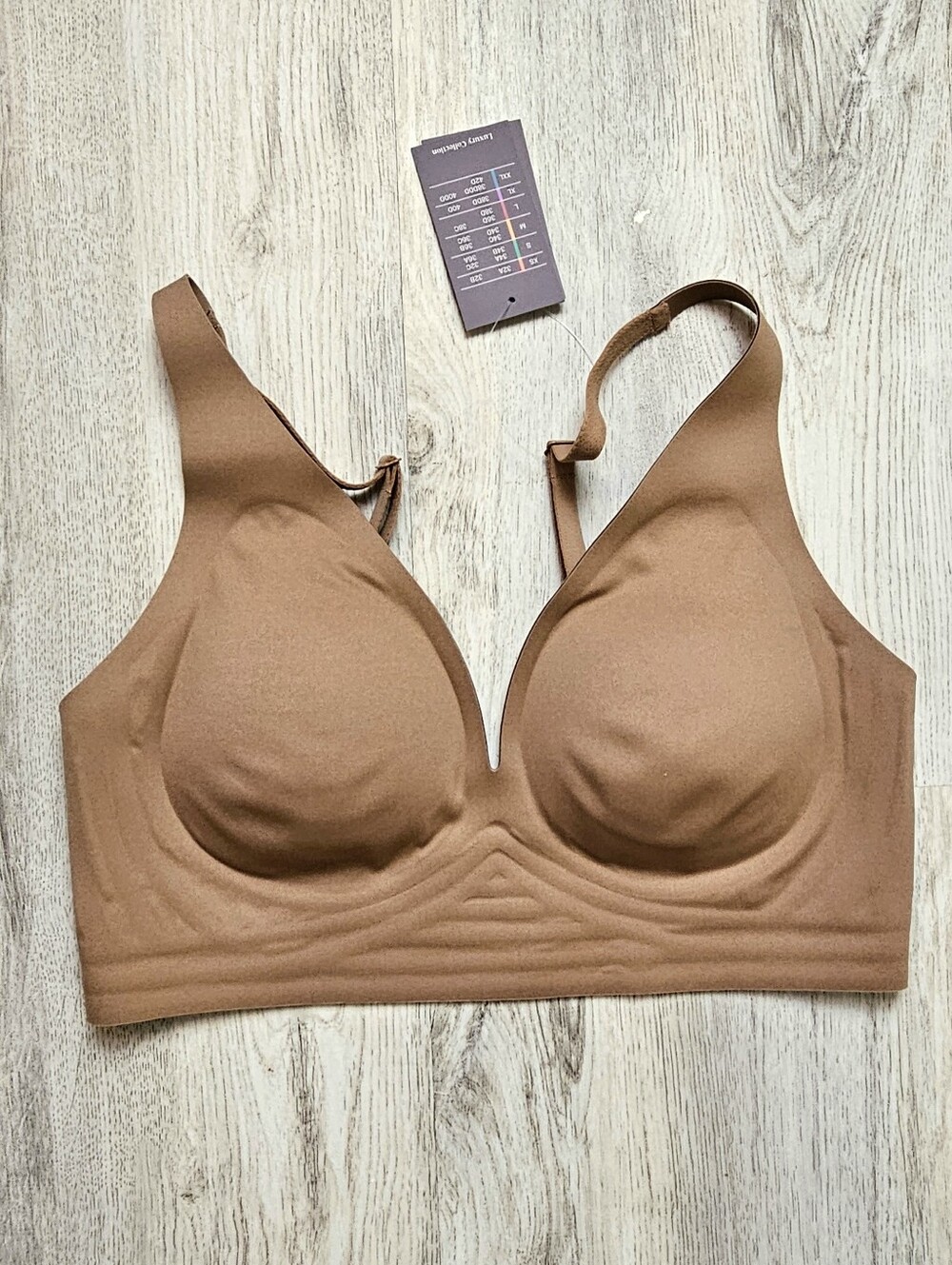 New Auden Luxury Collection Unlined Smooth Bralette